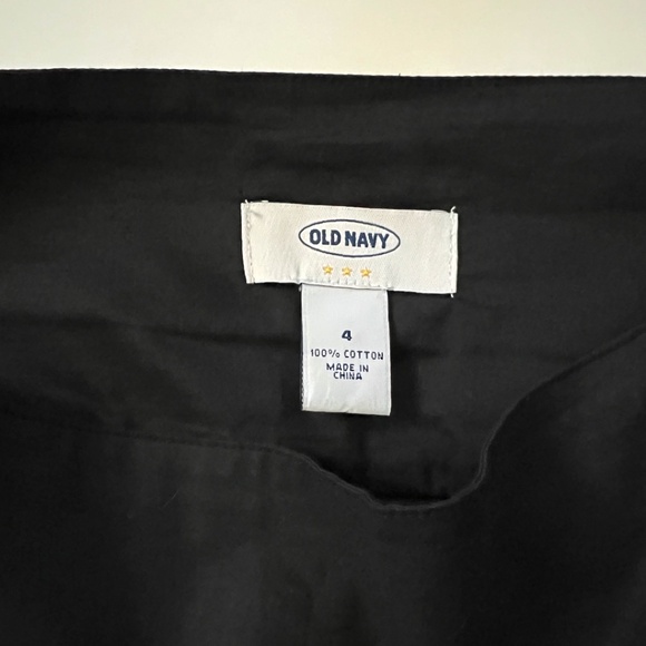 Old Navy Black Vintage A-Line Skirt Size 4 - Picture 8 of 10